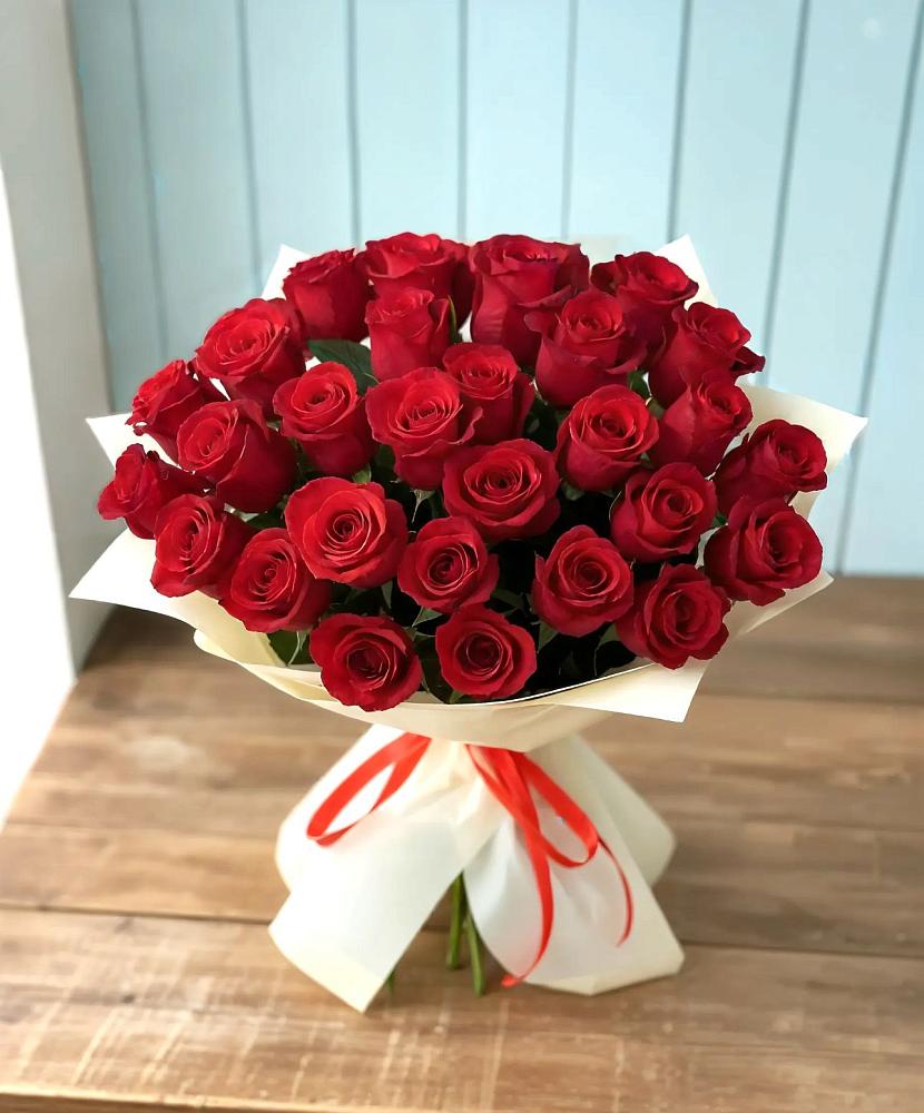 Букет 29 Красных роз в Загорново