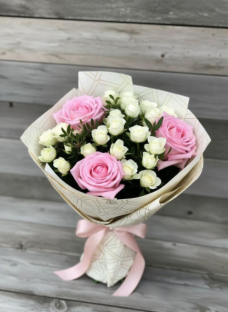 Букет цветов из: Розы в Загорново