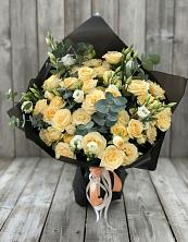 Букет цветов из:  Розы и Лизиантусы в Загорново