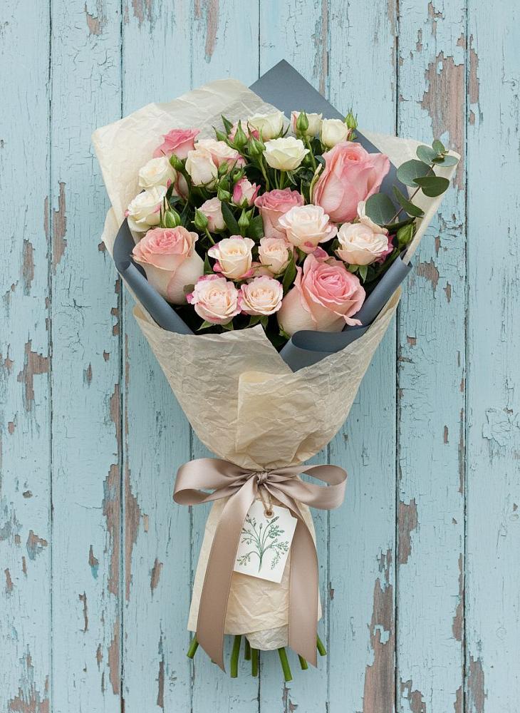 Букет цветов из: Розы в Загорново