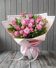 Букет Розовый кустик в Загорново