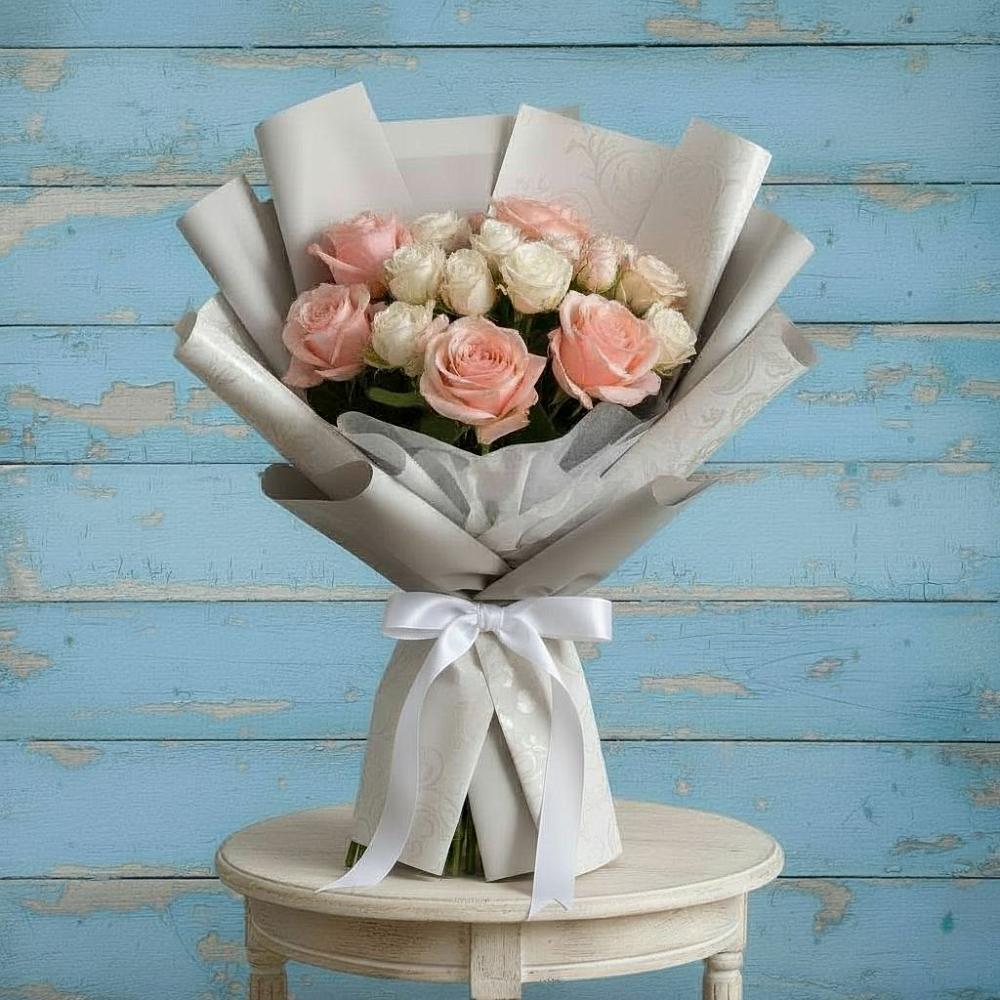 Букет цветов из: Розы в Загорново