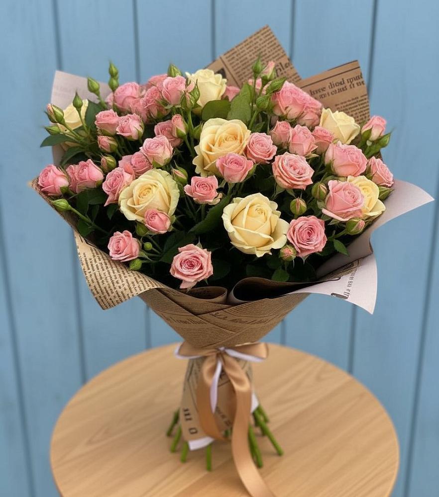 Букет цветов из: Розы в Загорново