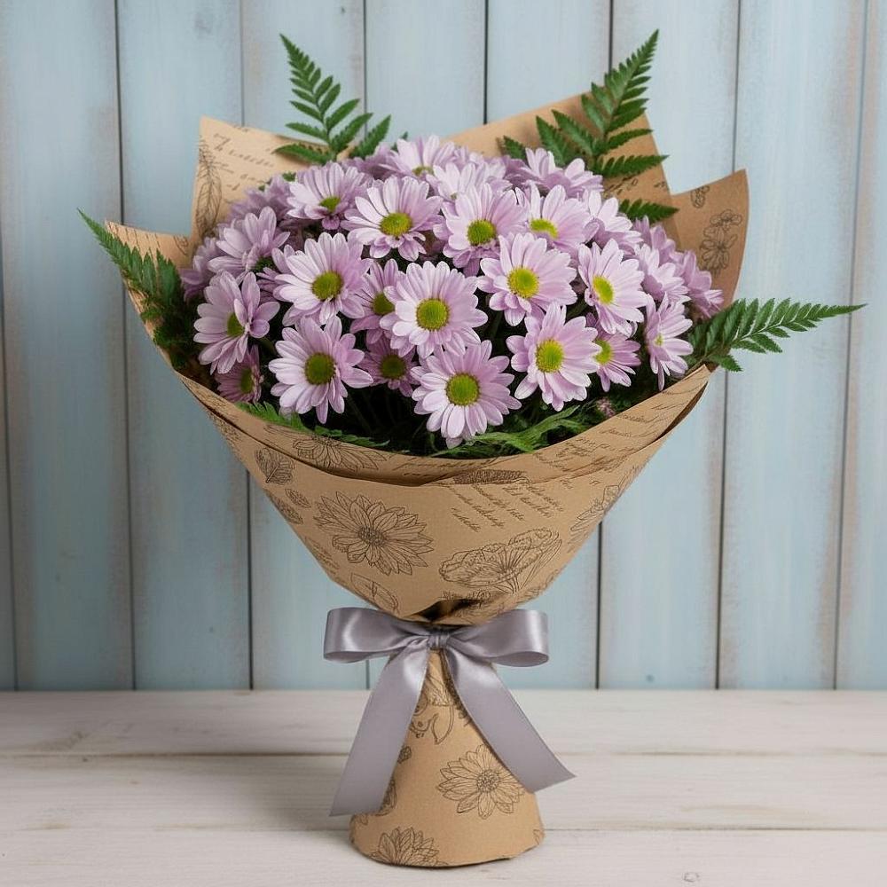 Букет цветов из: Хризантемы в Загорново