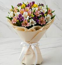 Букет цветов из:  Альстромерии в Загорново