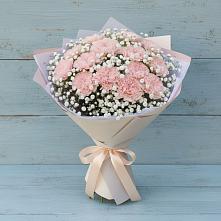 Букет цветов из:  Гвоздики #REPLACE_PRED# Загорново