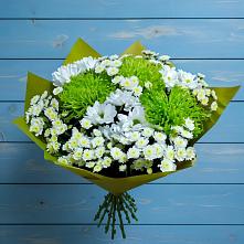 Букет цветов из:  Хризантемы #REPLACE_PRED# Загорново