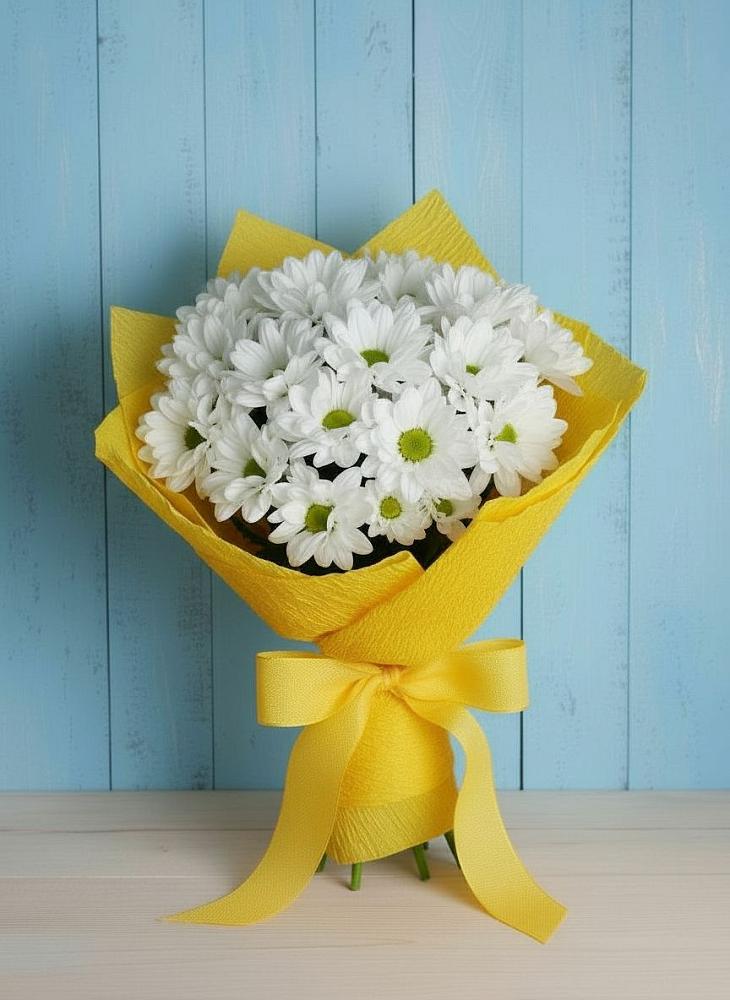 Букет цветов из: Хризантемы в Загорново