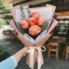 Букет цветов из:  Розы в Загорново