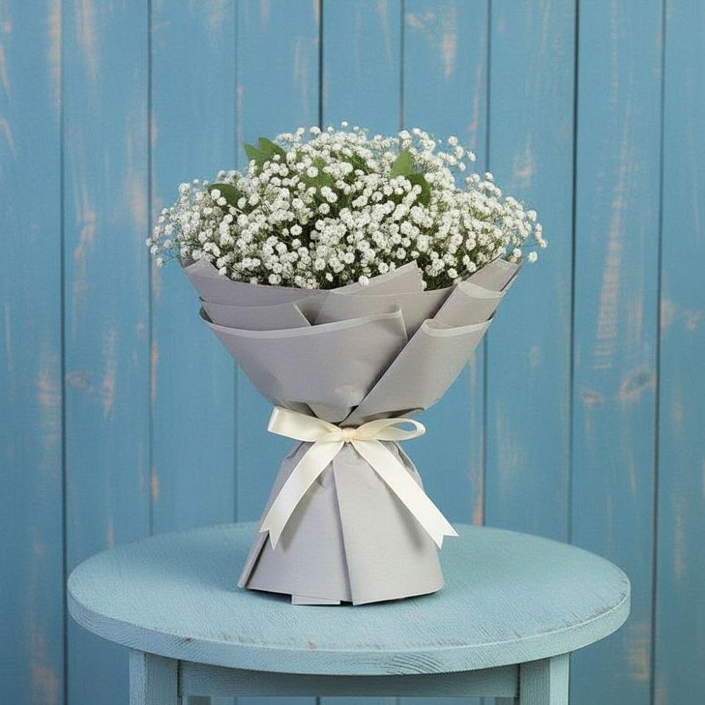 Букет цветов из: Гипсофила в Загорново