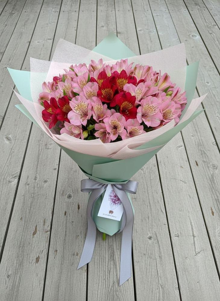Букет цветов из: Альстромерии в Загорново