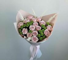 Букет цветов из:  Розы и Хризантемы в Загорново