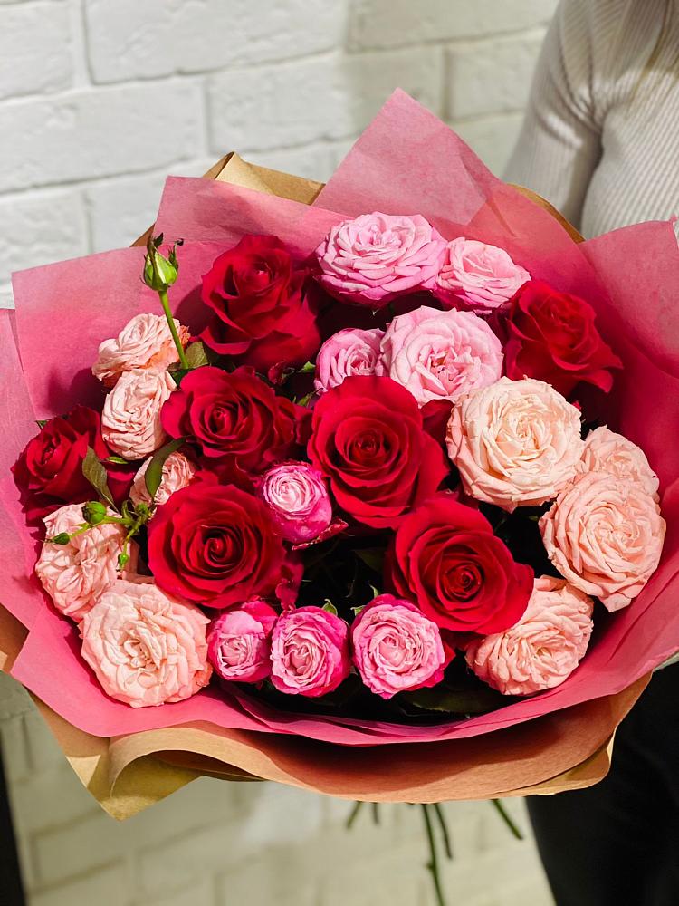 Букет цветов из: Розы в Загорново