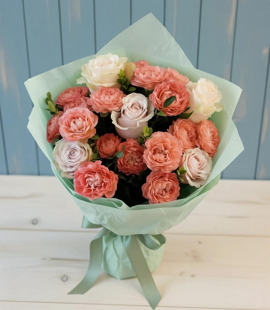 Букет цветов из: Розы в Загорново