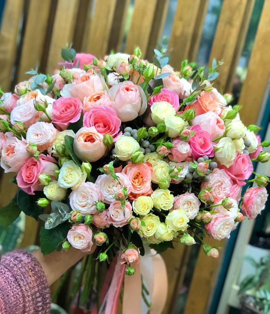 Букет цветов из: Розы в Загорново