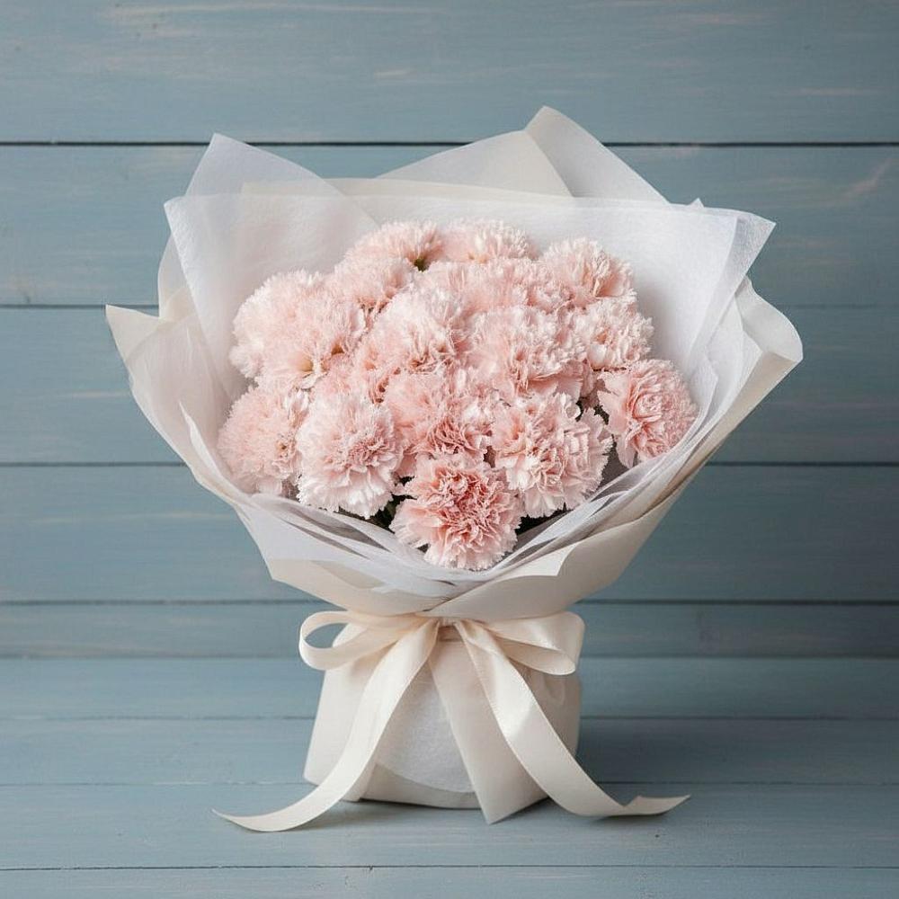 Букет цветов из: Гвоздики в Загорново