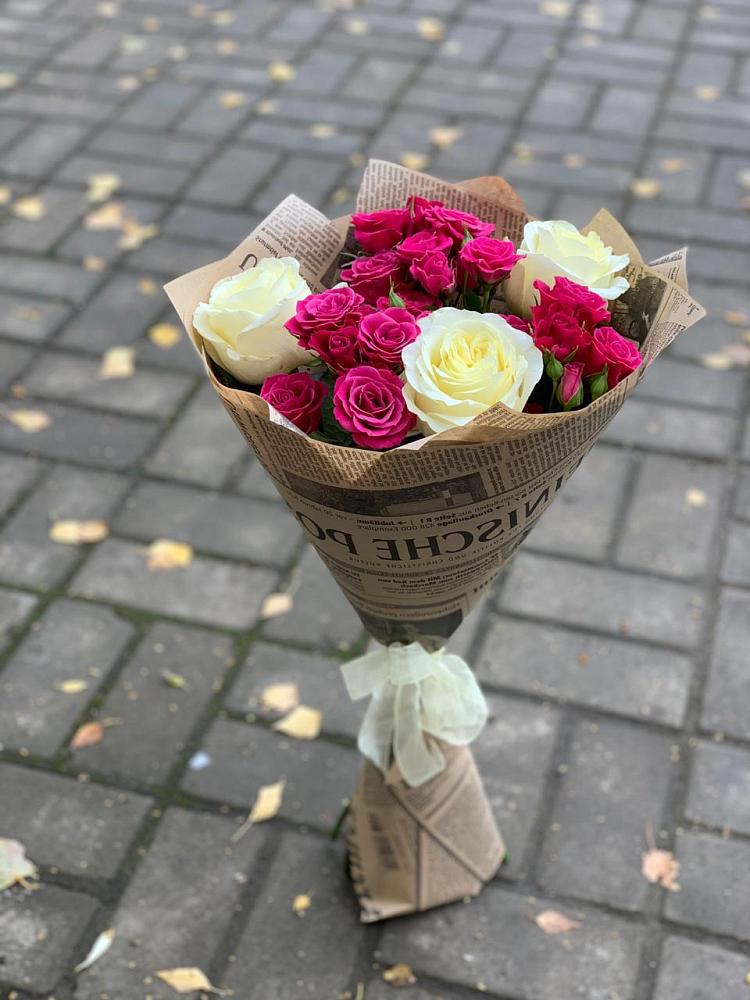 Букет цветов из: Розы в Загорново