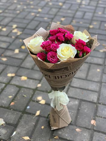 Букет цветов из: Розы в Загорново