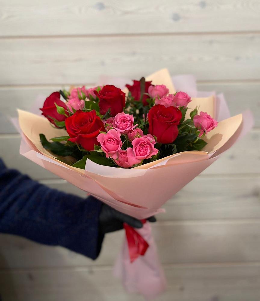 Букет цветов из: Розы в Загорново
