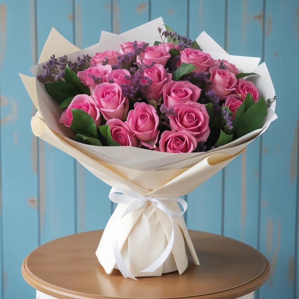 Букет цветов из: Розы в Загорново