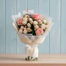 Букет цветов из:  Розы #REPLACE_PRED# Загорново