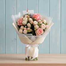 Букет цветов из:  Розы в Загорново