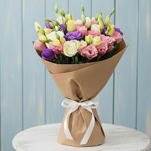 Букет цветов из:  Лизиантусы в Загорново