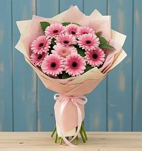 Букет цветов из:  Герберы в Загорново